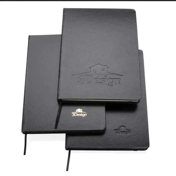  Classic notes s tvrdim koricama, A5 - XD Collection Crna