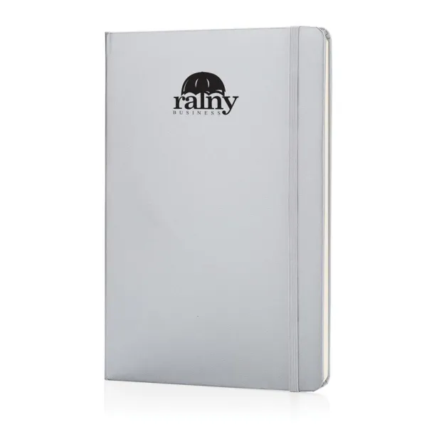  Classic hardcover notebook A5 - XD Collection Silver 