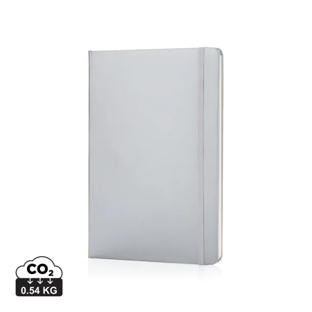  Classic hardcover notebook A5 - XD Collection Silver 