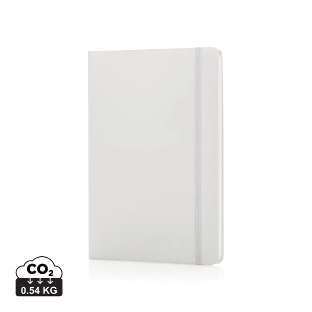  Classic hardcover notebook A5 - XD Collection White 