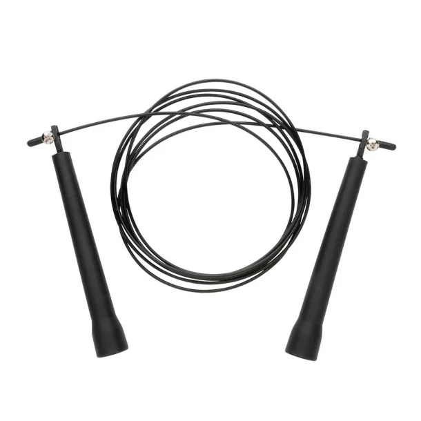  Adjustable jump rope in pouch - XD Collection Black 