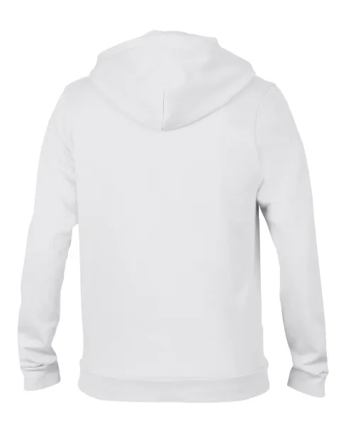  WOMEN'S FULL-ZIP HOODED FLEECE - Anvil White