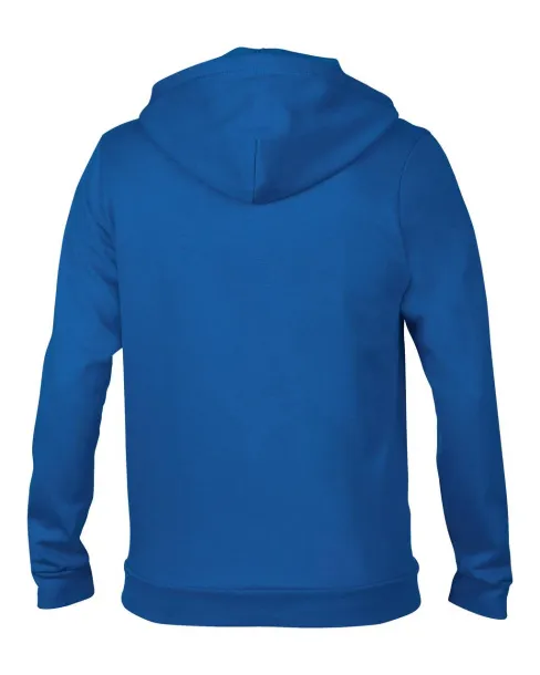  WOMEN'S FULL-ZIP HOODED FLEECE - Anvil Royal blue