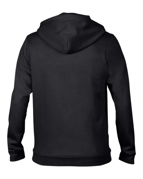  WOMEN'S FULL-ZIP HOODED FLEECE - Anvil Black