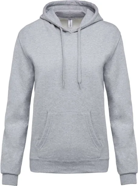  MEN’S HOODED SWEATSHIRT - Kariban Oxford Grey