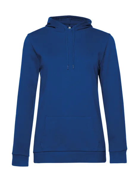  Ženski frotirni hoodie, 280 g/m² - B&C Kraljevski plava