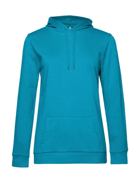  Ženski frotirni hoodie, 280 g/m² - B&C Hawaiian Blue