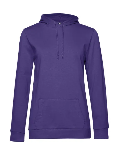  Ženski frotirni hoodie - B&C Radiant Purple