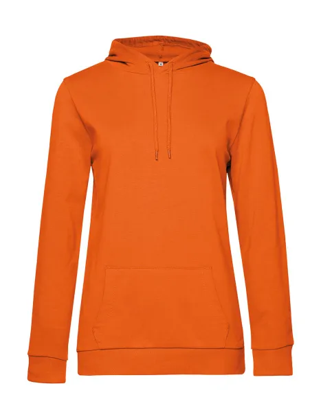  Ženski frotirni hoodie - B&C Pure Orange