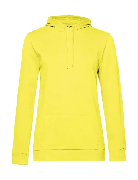  Ženski frotirni hoodie - B&C Solar Yellow