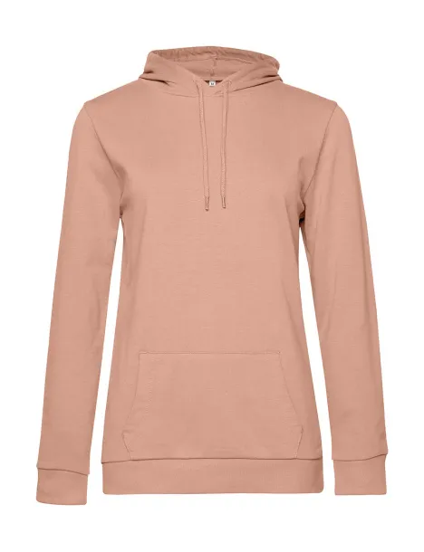  Ženski frotirni hoodie - B&C Nude