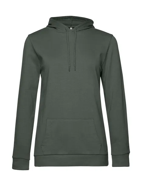  Ženski frotirni hoodie, 280 g/m² - B&C Millennial Khaki