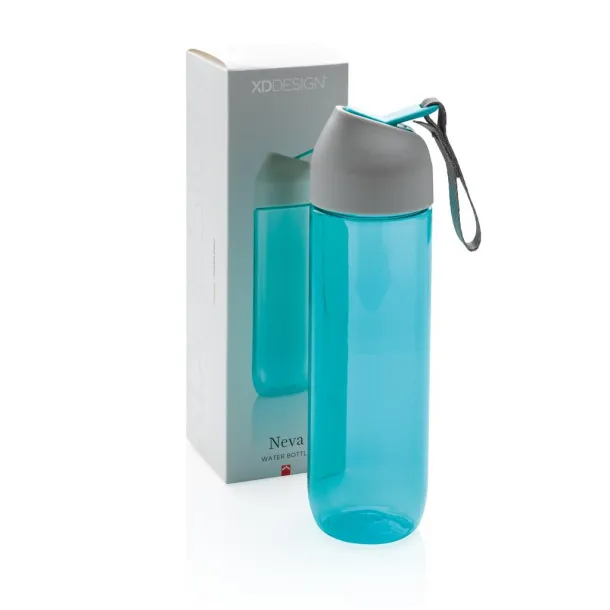  Neva water bottle Tritan 450ml Turquoise Cool Grey 4