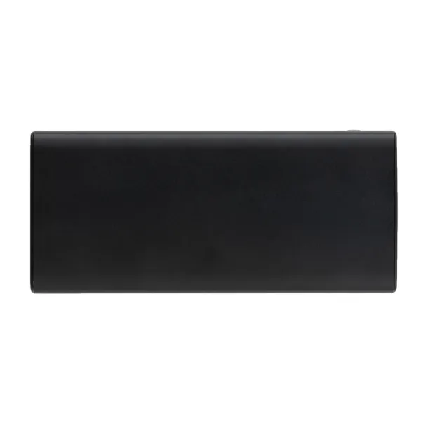  Aluminijska prijenosna baterija - 18 W, 10 000 mAh - XD Collection Crna