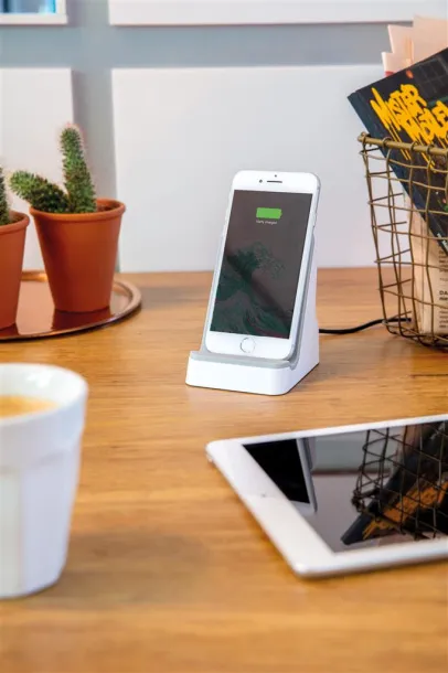  5W wireless charging stand White
