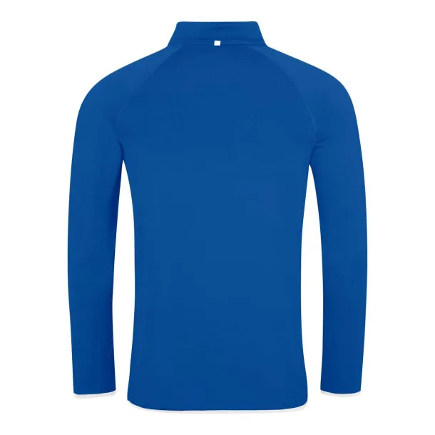  MEN'S COOL 1/2 ZIP SWEAT - Just Cool Royal blue White