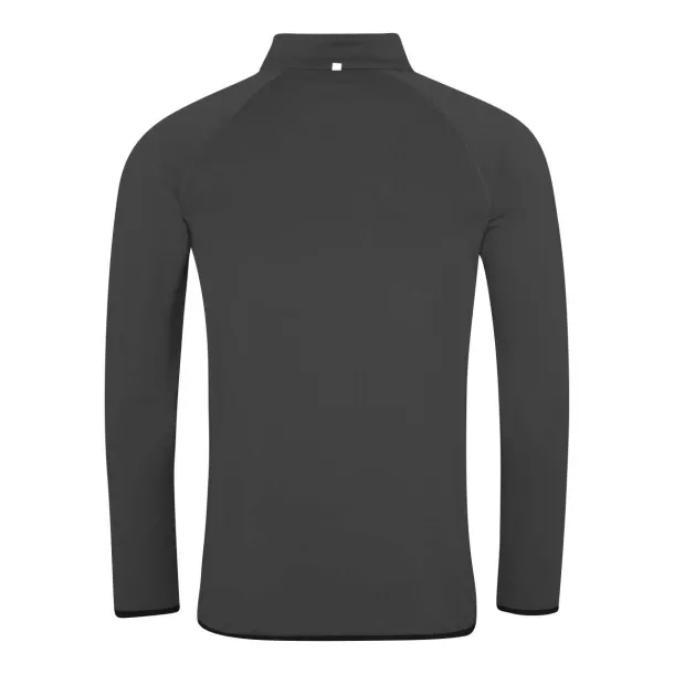  Cool muška majica s 1/2 zipom, 280 g/m2 - Just Cool Ugljen Crna