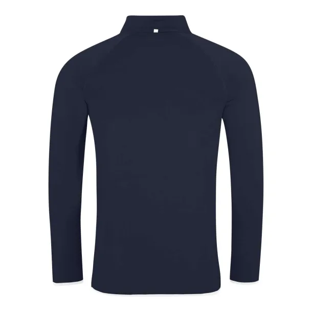  Cool muška majica s 1/2 zipom, 280 g/m2 - Just Cool Navy Bijela