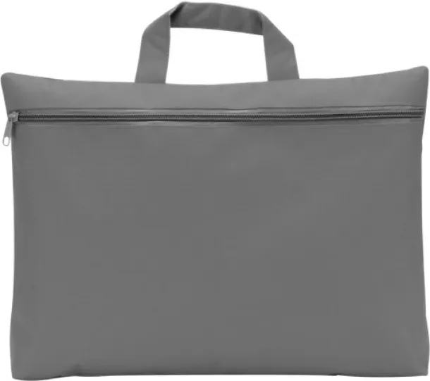 ELFRIEDA Polyester (600D) conference bag grey