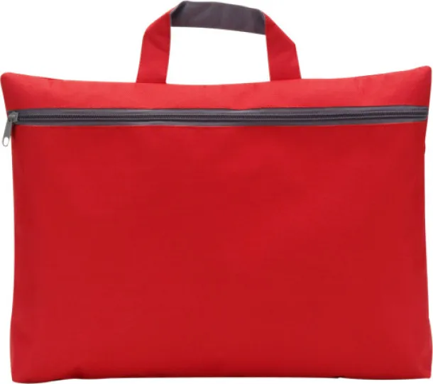 ELFRIEDA Polyester (600D) conference bag red