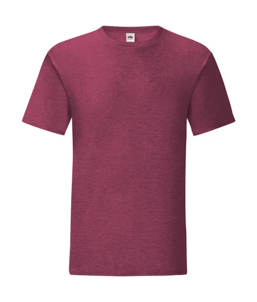  Iconic 150 T - Fruit of the Loom Heather Burgundy