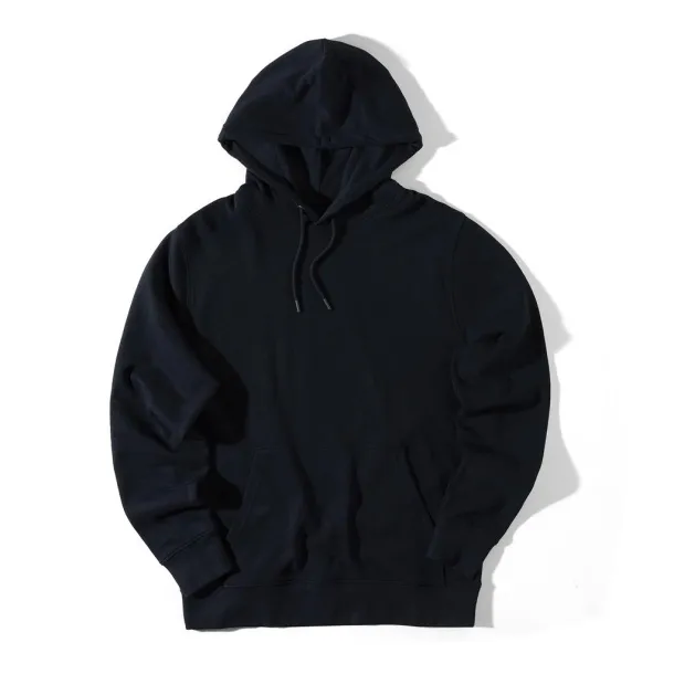  Iqoniq Rila unisex lagani hoodie od recikliranog pamuka, 280 g/m² - iqoniq Crna