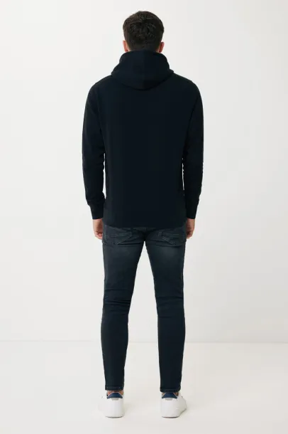  Iqoniq Rila unisex lagani hoodie od recikliranog pamuka, 280 g/m² - iqoniq Crna