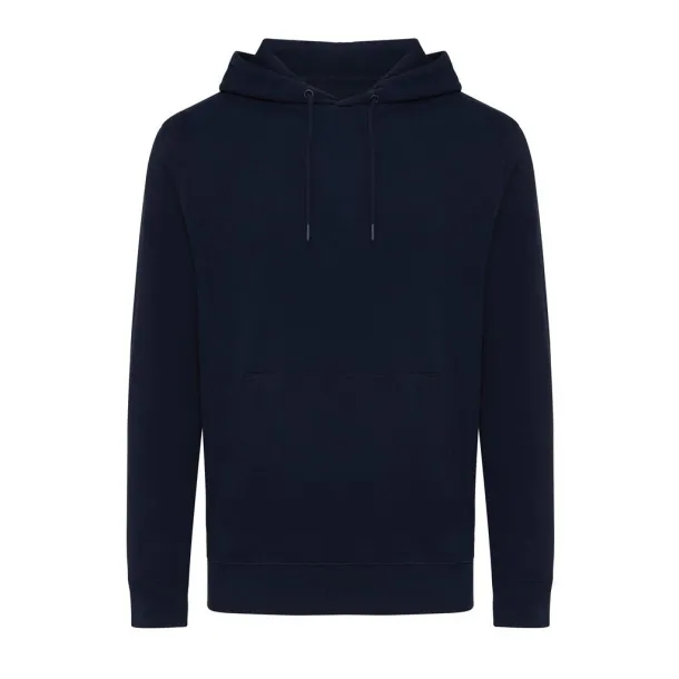  Iqoniq Rila lightweight recycled cotton hoodie - iqoniq navy