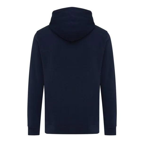  Iqoniq Rila lightweight recycled cotton hoodie - iqoniq navy