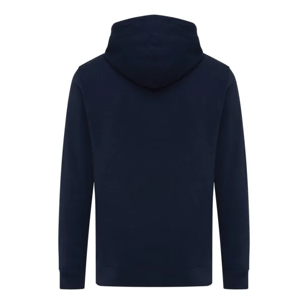  Iqoniq Rila lightweight recycled cotton hoodie - iqoniq blue 