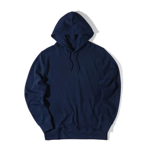  Iqoniq Rila lightweight recycled cotton hoodie - iqoniq navy
