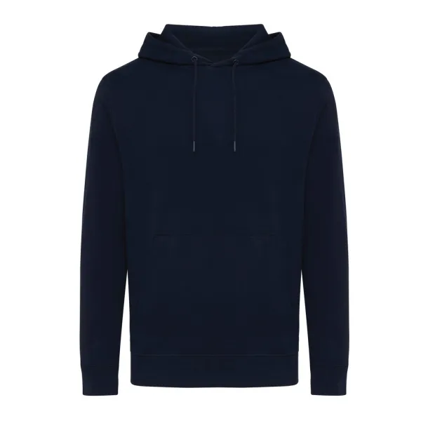  Iqoniq Rila lightweight recycled cotton hoodie - iqoniq navy