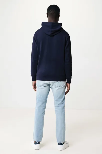  Iqoniq Rila unisex lagani hoodie od recikliranog pamuka, 280 g/m² - iqoniq navy