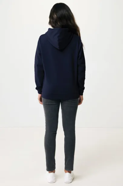 Iqoniq Rila unisex lagani hoodie od recikliranog pamuka - iqoniq navy
