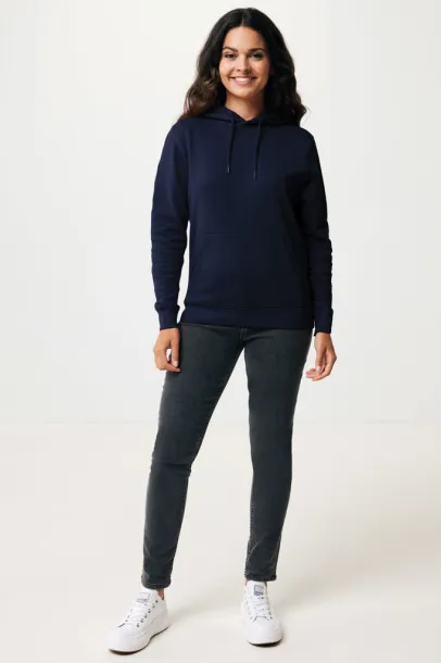  Iqoniq Rila unisex lagani hoodie od recikliranog pamuka, 280 g/m² - iqoniq navy