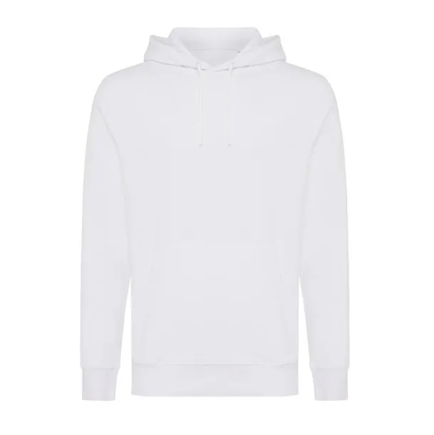  Iqoniq Rila unisex lagani hoodie od recikliranog pamuka, 280 g/m² - iqoniq recycled white