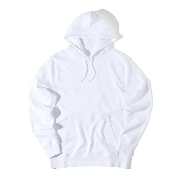  Iqoniq Rila unisex lagani hoodie od recikliranog pamuka, 280 g/m² - iqoniq recycled white