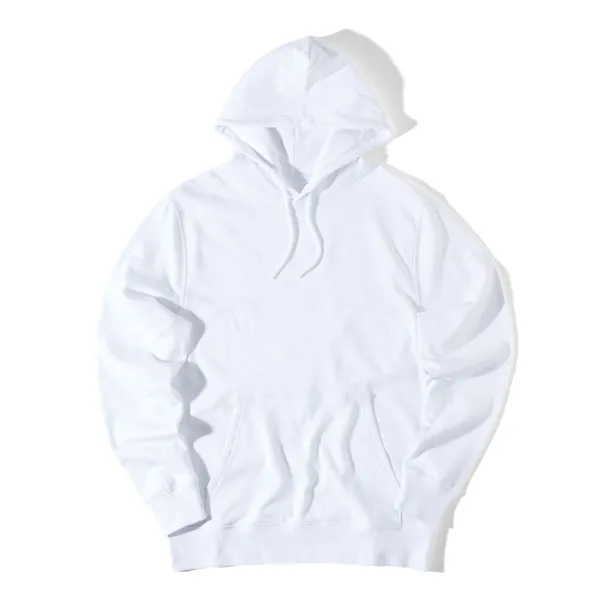  Iqoniq Rila lightweight recycled cotton hoodie - iqoniq recycled white 