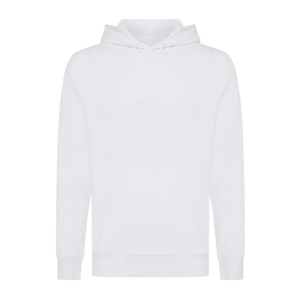  Iqoniq Rila lightweight recycled cotton hoodie - iqoniq recycled white 