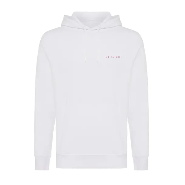  Iqoniq Rila unisex lagani hoodie od recikliranog pamuka, 280 g/m² - iqoniq recycled white
