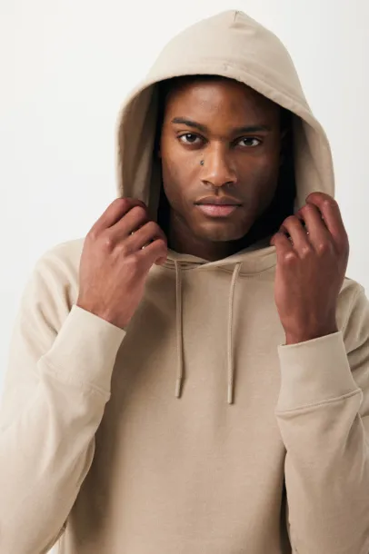  Iqoniq Rila lightweight recycled cotton hoodie - iqoniq desert
