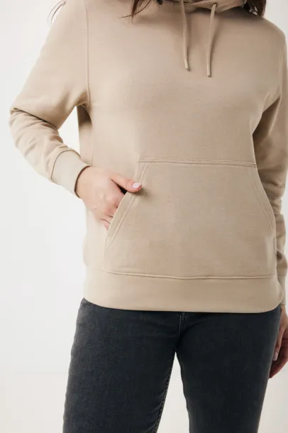  Iqoniq Rila lightweight recycled cotton hoodie - iqoniq brown 