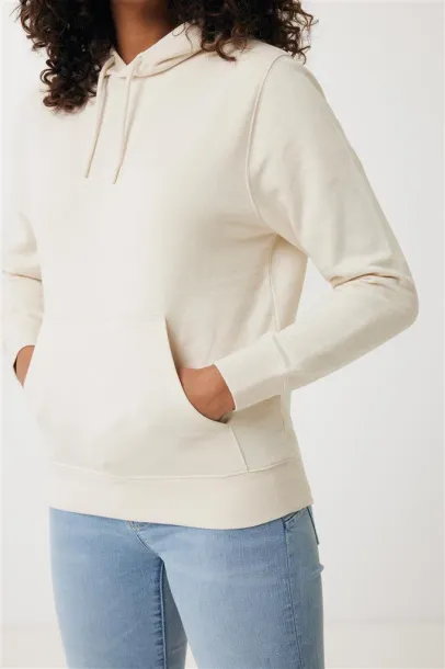  Iqoniq Rila unisex lagani hoodie od recikliranog pamuka - iqoniq white 