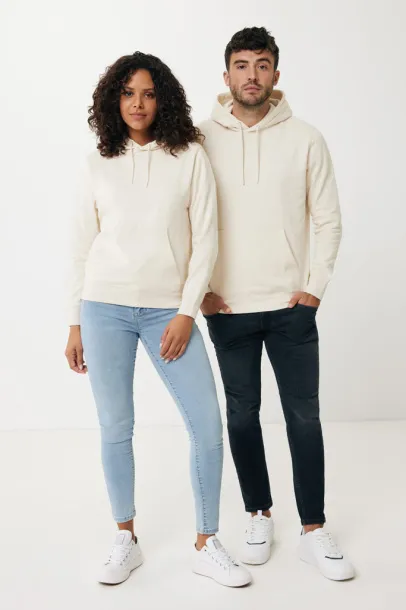  Iqoniq Rila unisex lagani hoodie od recikliranog pamuka, 280 g/m² - iqoniq natural raw