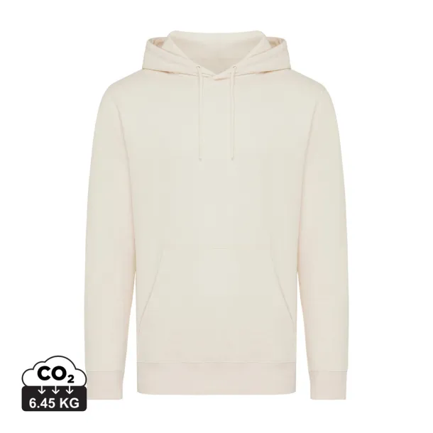  Iqoniq Rila lightweight recycled cotton hoodie - iqoniq white 