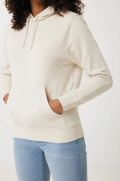  Iqoniq Rila lightweight recycled cotton hoodie - iqoniq white 