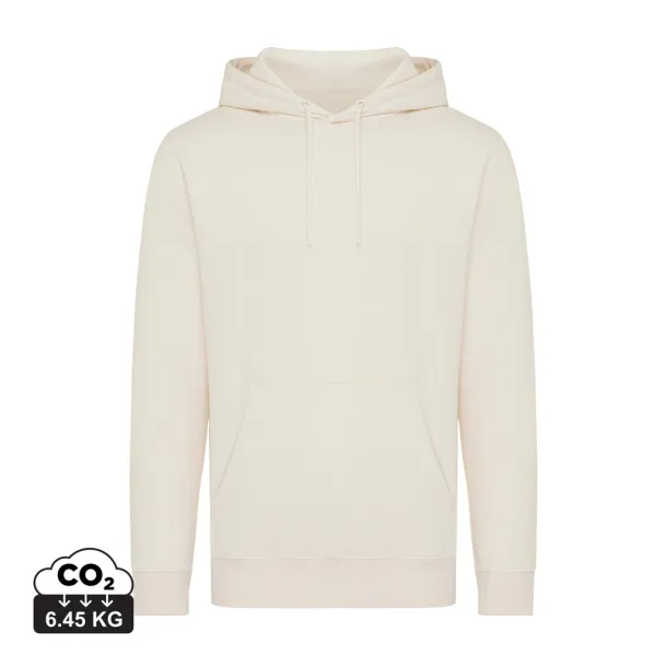  Iqoniq Rila unisex lagani hoodie od recikliranog pamuka - iqoniq white 