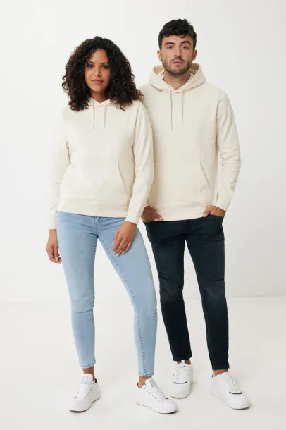  Iqoniq Rila unisex lagani hoodie od recikliranog pamuka, 280 g/m² - iqoniq natural raw