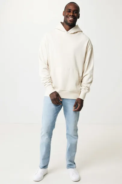  Iqoniq Rila unisex lagani hoodie od recikliranog pamuka - iqoniq natural raw