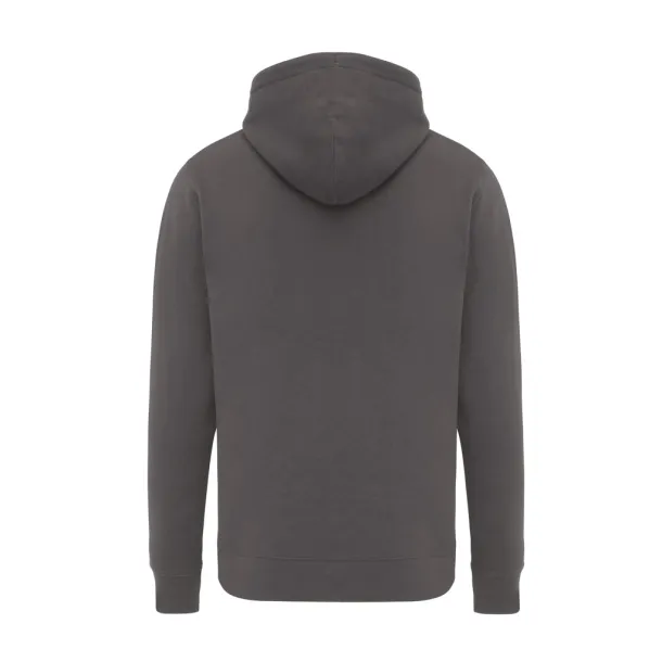  Iqoniq Rila lightweight recycled cotton hoodie - iqoniq anthracite
